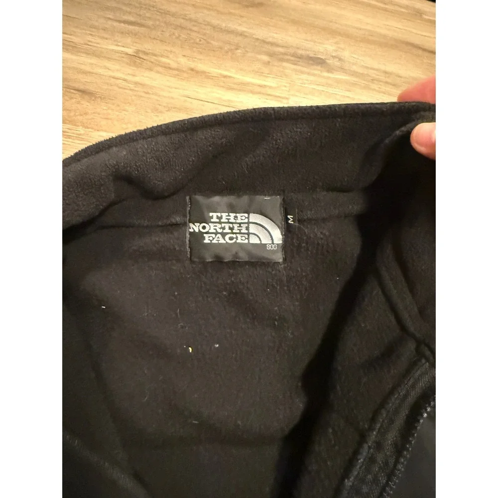 The North Face Denali Fleece Jacket Men Medium Black Full Zip Polartec Coat Fall